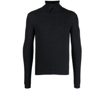 roll-neck ribbed Pullover