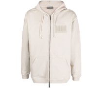 Kapuzenjacke mit Barcode-Patch