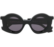R4 Sonnenbrille mit rundem Gestell