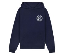 Hoodie mit Wappen-Print