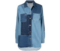 Oversized-Jacke in Colour-Block-Optik