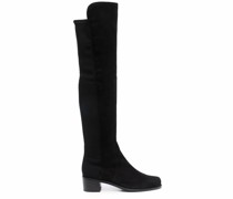 Kniehohe Stiefel mit runder Kappe