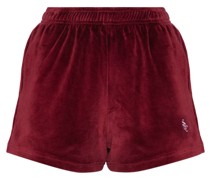 Kurze SRC Velours-Shorts