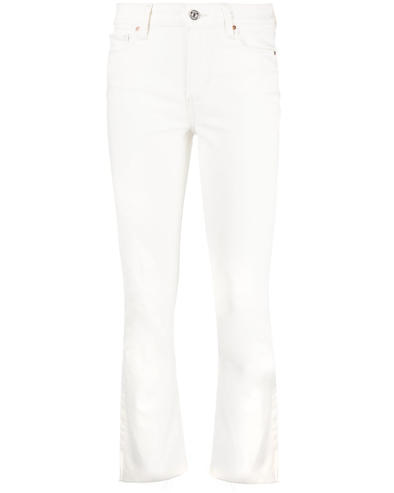 Paige Damen Ausgestellte Cropped-Jeans