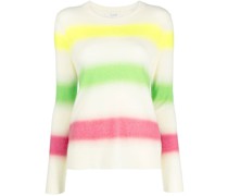 Gestreifter Kaschmirpullover