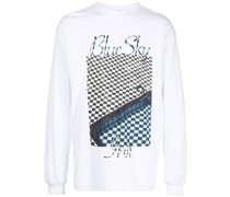 Langarmshirt mit Logo-Print