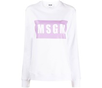 Sweatshirt mit Logo-Print