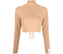 Rückenfreier Pullover