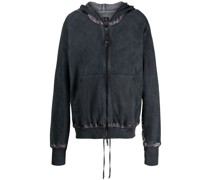 Kapuzenjacke mit Reißverschluss