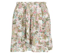 Wickelrock mit Blumen-Print