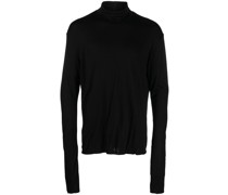 Rollkragenpullover aus Bambusfaser