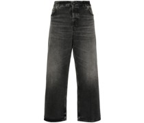 Halbhohe Betty Cropped-Jeans