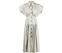 Hemdkleid mit Raffungen