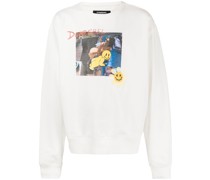 Sweatshirt mit grafischem Print