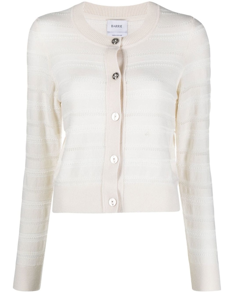 Barrie Damen Gestreifter Cardigan