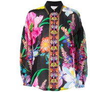 Bluse mit Blumen-Print