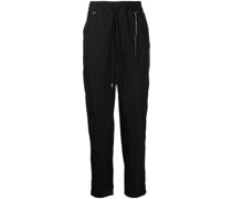 Tapered-Hose mit Logo-Print