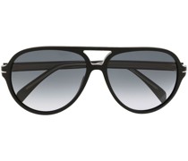 Pilotenbrille mit doppeltem Steg