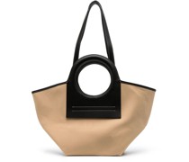 Handtasche mit doppeltem Henkel
