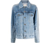 Jeansjacke mit Stone-Wash-Effekt