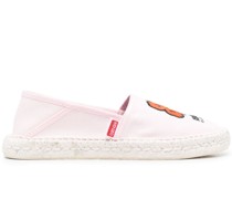 Espadrilles mit Blumen