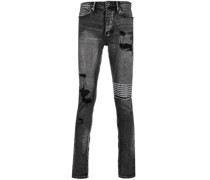 Tief sitzende Slim-Fit-Jeans
