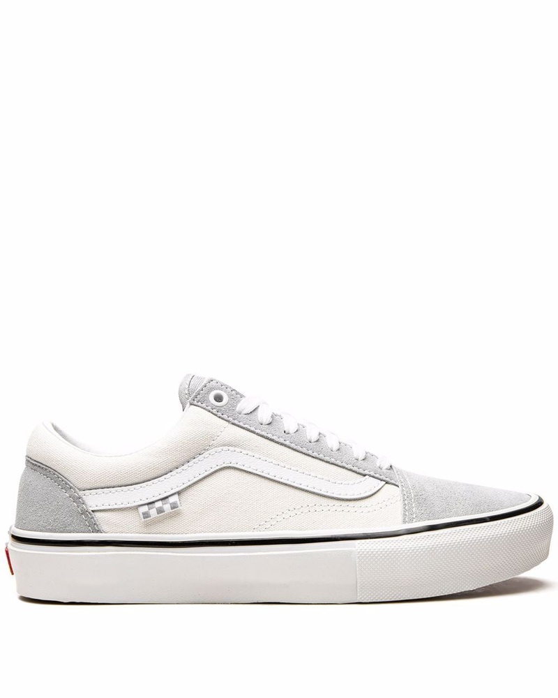 vans old skool white grey