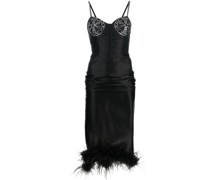 Kleid mit Federn