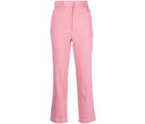 Klassische Cropped-Zigarettenhose