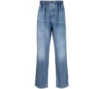 Jeans mit elastischem Bund