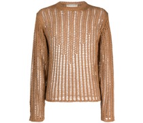 Pullover mit Lochmuster