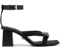 Gianni Ribbon 70mm leather sandals