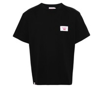 Label T-Shirt aus Baumwolle