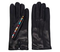 Lederhandschuhe mit Streifen
