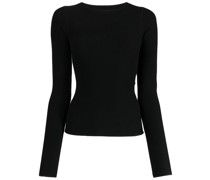 Sweatshirt mit rundem Ausschnitt