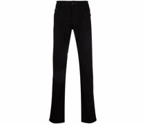 Gerade Jeans mit "Icon Plein"-Print