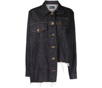 Asymmetrische Jeansjacke