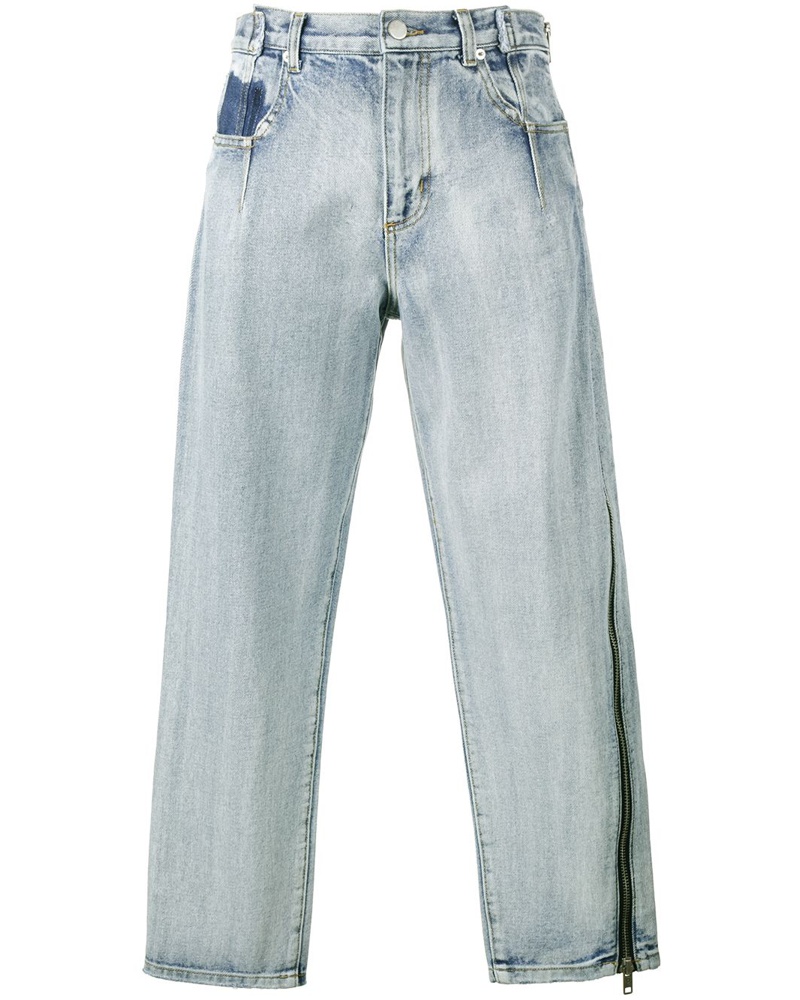 3.1 phillip lim Damen Jeans mit Reißverschluss