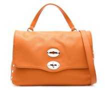 Shopper aus strukturiertem Leder