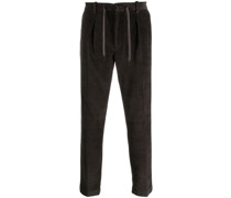 Tapered-Hose aus Cord mit Kordelzug