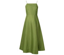 Trägerkleid mit eckigem Ausschnitt