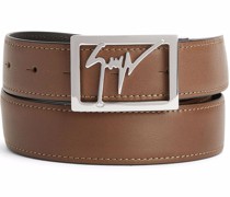 Linum Gürtel mit Logo-Schnalle