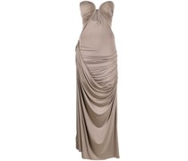 Gerafftes Maxikleid