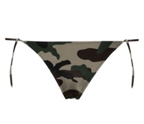 Bikinihöschen mit Camouflage-Print