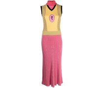Maxikleid in Colour-Block-Optik