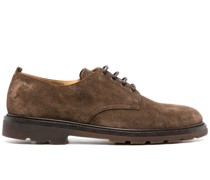 Derby-Schuhe aus Wildleder