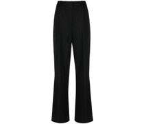 Ausgestellte Hose mit Falten
