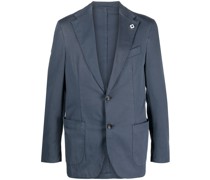 single-breasted blazer