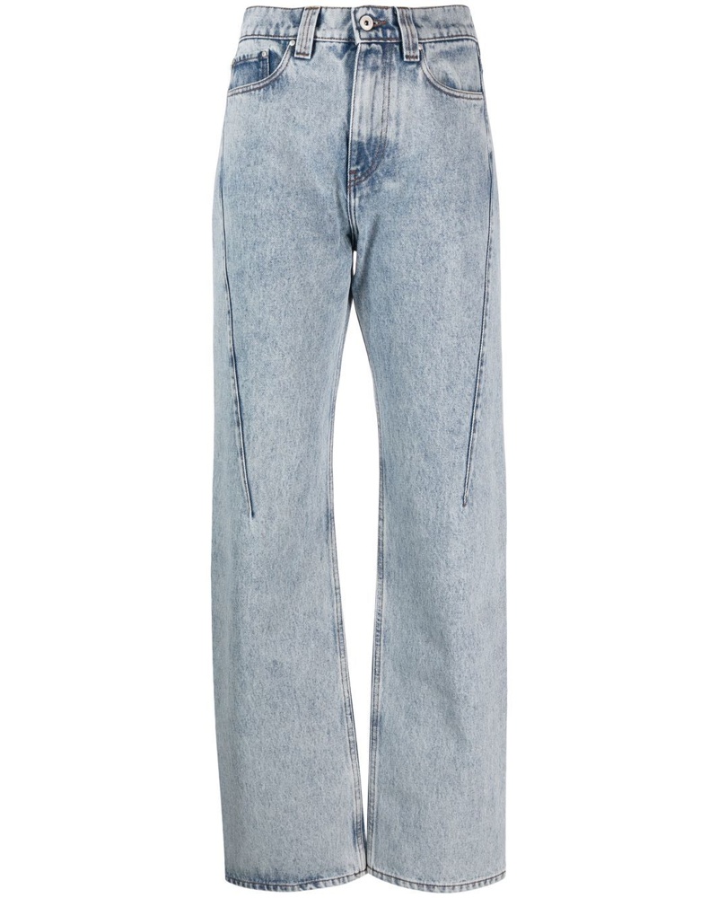 Y/PROJECT Damen Jeans mit geradem Bein