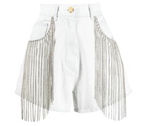 Weite Shorts mit Strass
